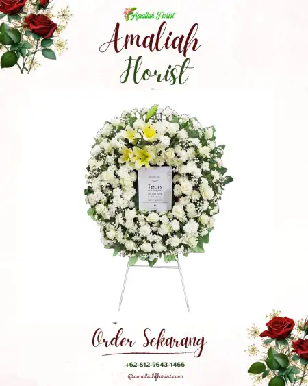 Krans Bunga Duka Badegan